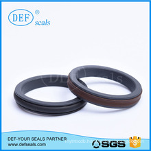 PTFE Yellow Stepped Seals for Rod Bearing Seals
